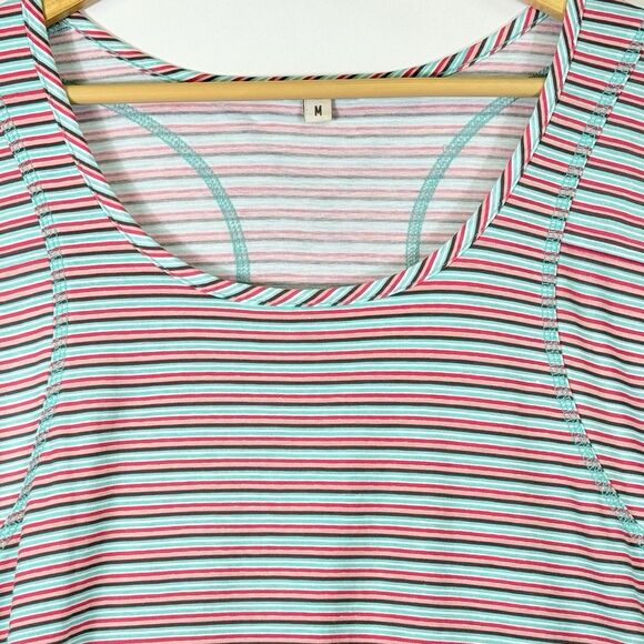 Gramicci Womens Medium Striped Long Sleeve Quick Dry Outdoors Active Shirt Top - Picture 2 of 7